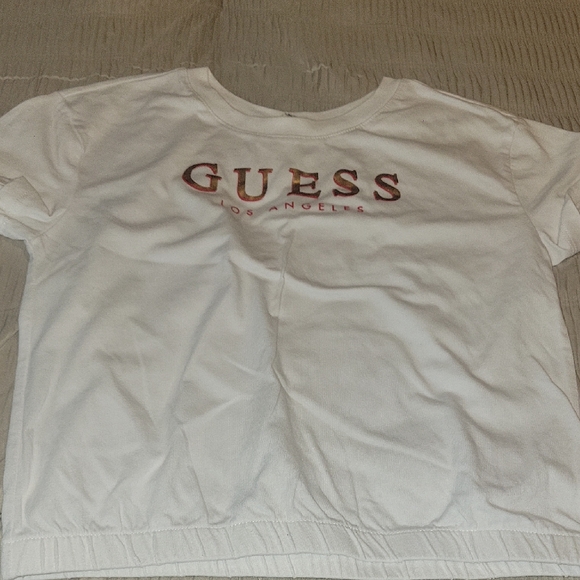 Guess Other - GUESS Kids White Tee with Red Logo